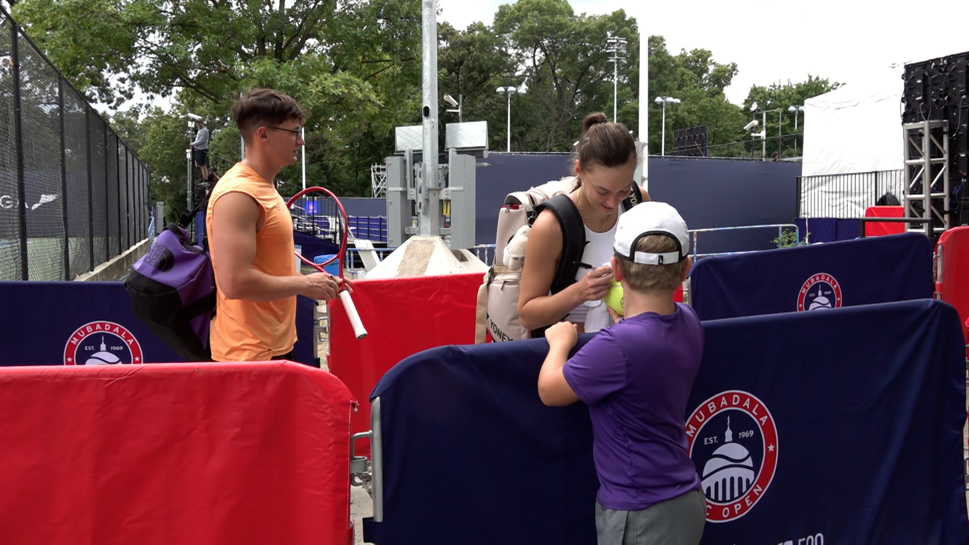 Mubadala DC Open Tennis Tournament Underway in Washington D.C.