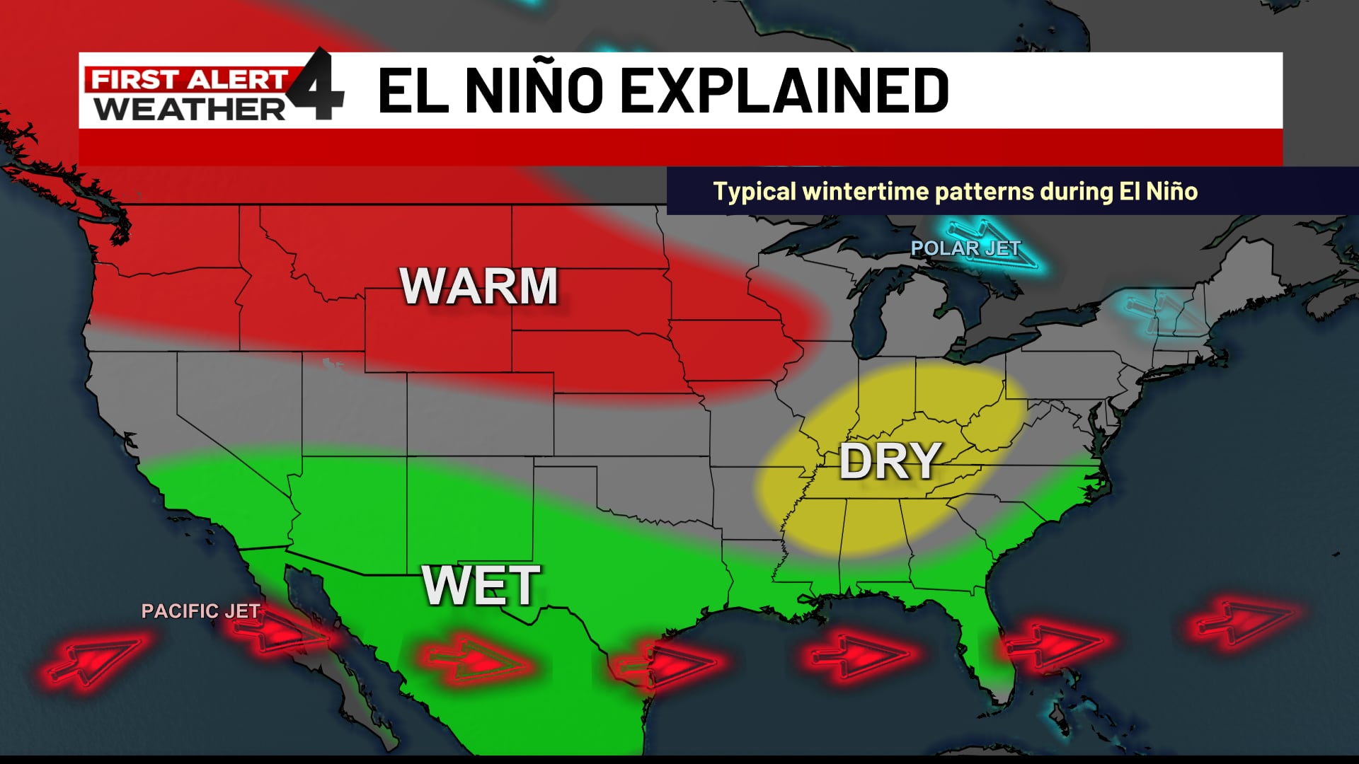 Super El Niño Event Expected to Bring Warmer, Wetter Weather to Middle Tennessee This Fall