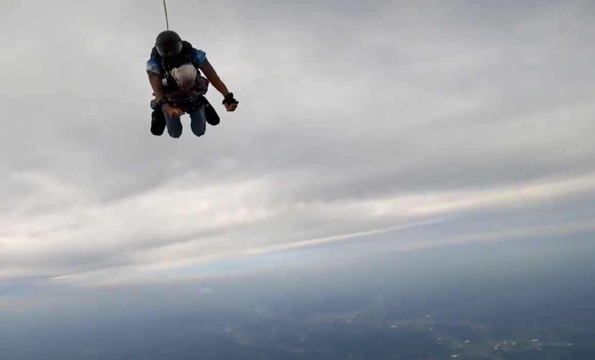 103-Year-Old Ohio Woman Becomes State’s Oldest Skydiver