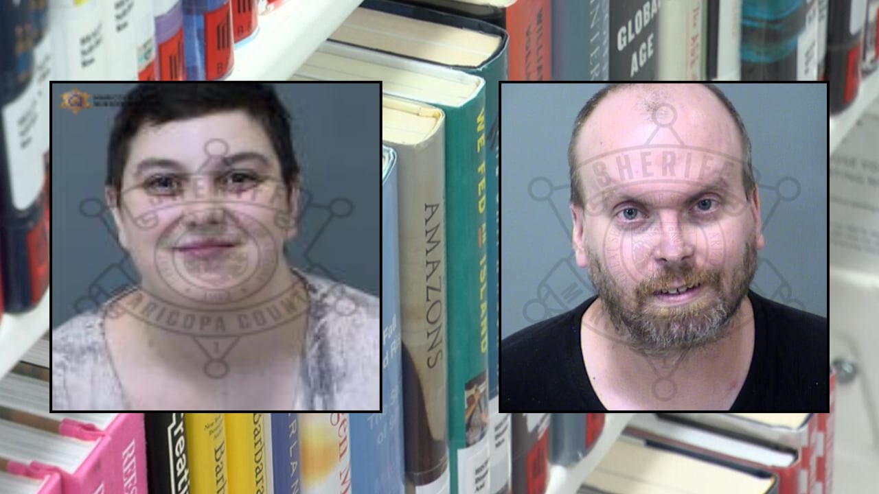 Arizona Couple Charged with Trafficking Stolen Property After Allegedly Stealing Hundreds of Books from Public Library