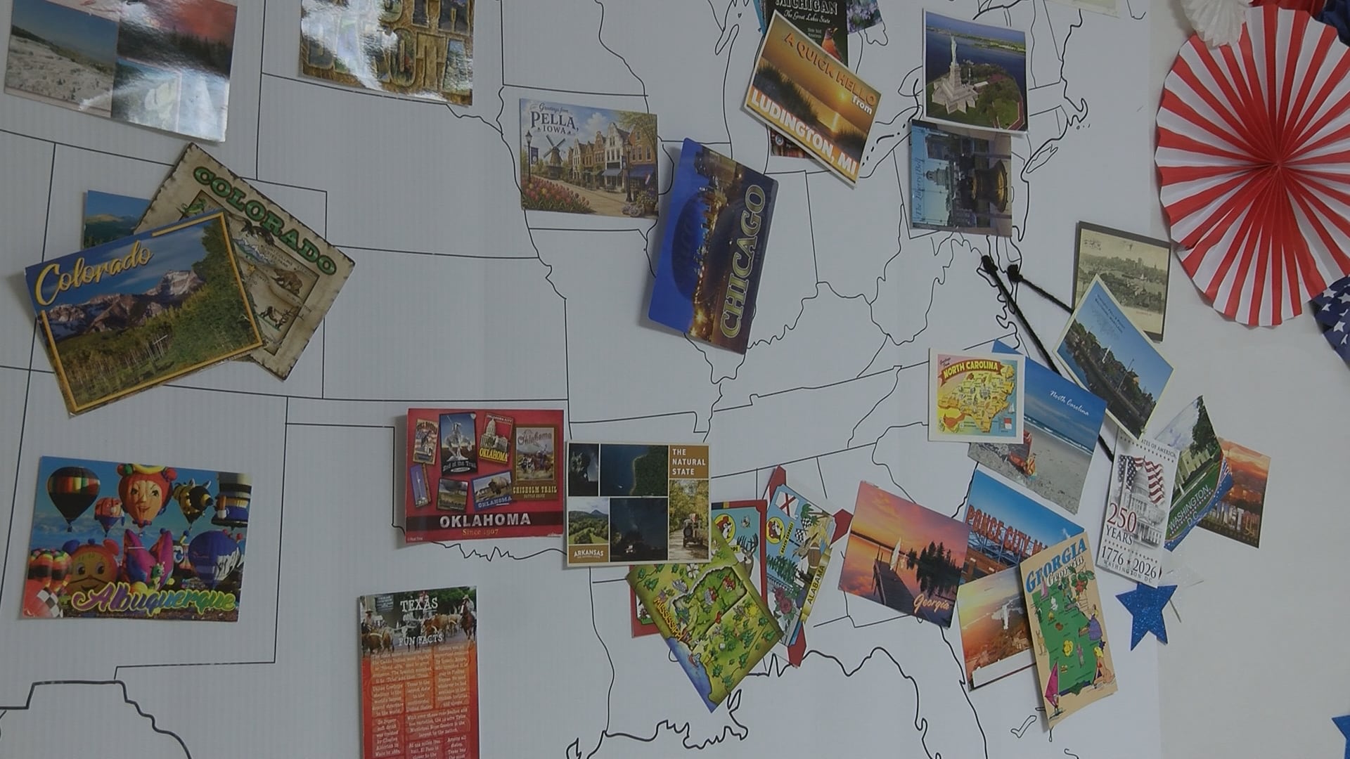 New Madrid Elementary Students Embark on Cross-Country Postcard Project
