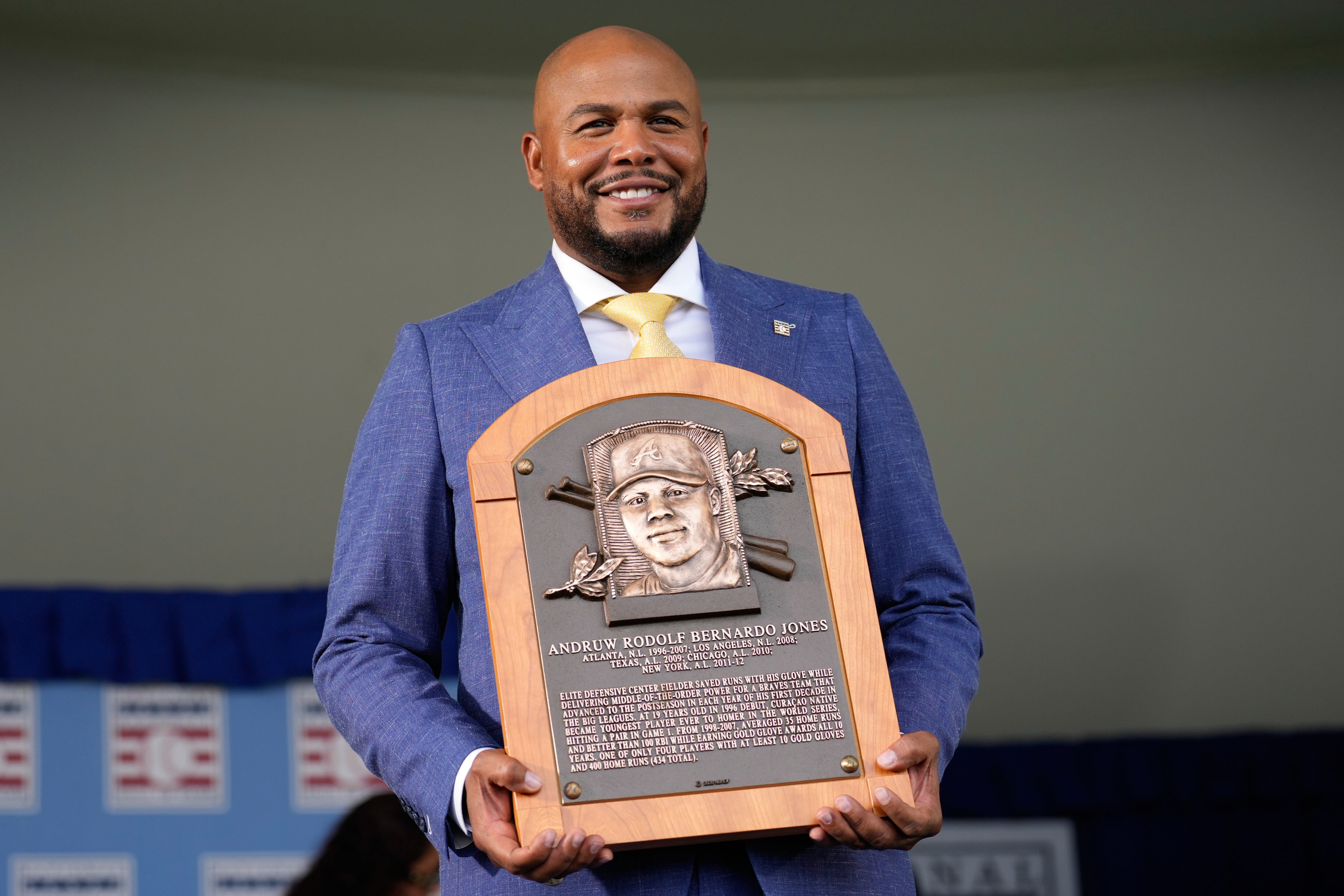 Andruw Jones Elected to National Baseball Hall of Fame