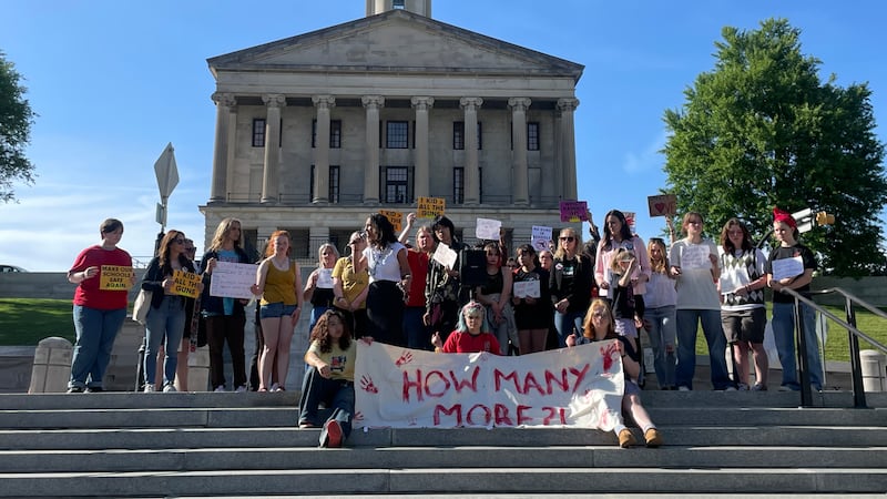 Teachers, students and parents voiced their concern for the bills passing in protest chants.