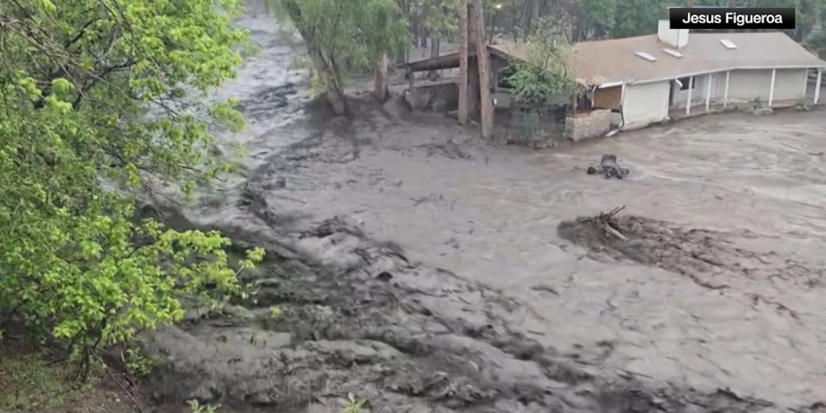 3 missing, house swept away as flash flooding hits mountain village in