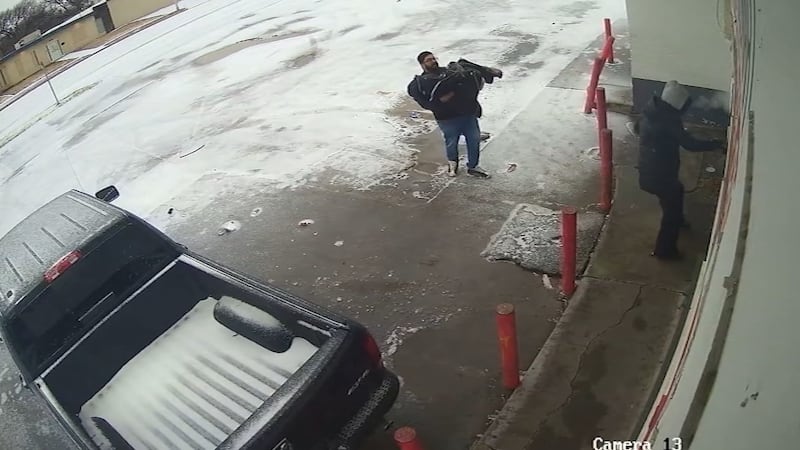 Convenience store manager Faris Hussain jumped into action to help save a homeless woman who...