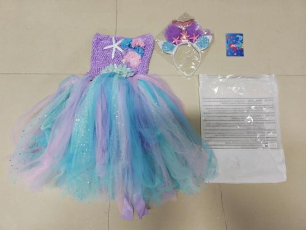 SKCAIHT Children’s Little Mermaid Costumes have been recalled for containing a chemical known...