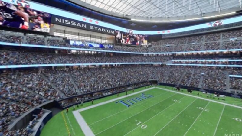 New visuals released on future Titans stadium