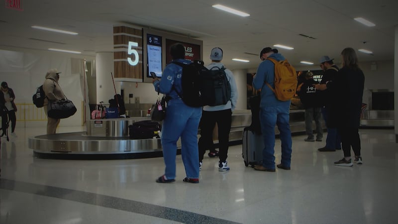 baggage claim at BNA