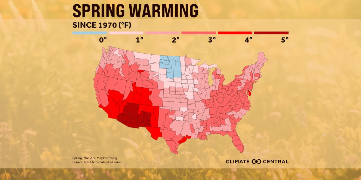 Spring Shifting Warmer Springs & shifting seasons
