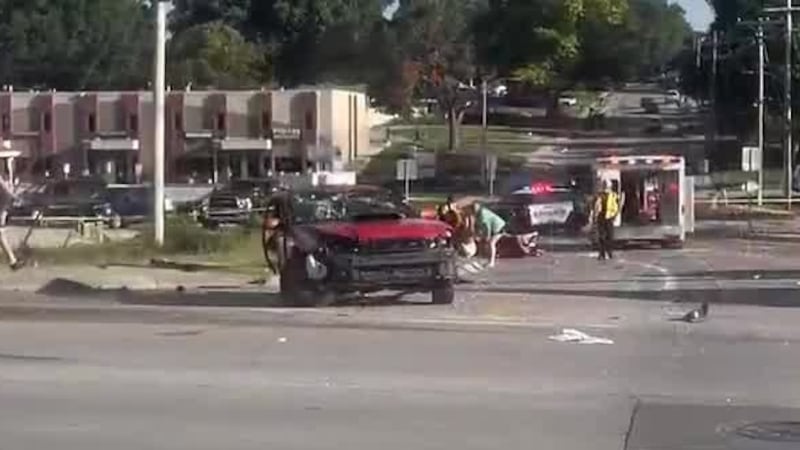 Two boys who were injured in a crash allegedly caused by a man driving while intoxicated have...
