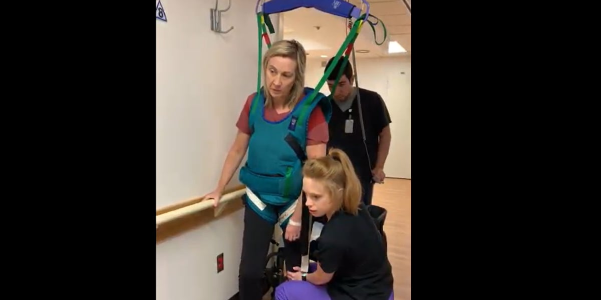 A stroke survivor was told she'd never walk again. 7 years later, she's proving doctors wrong.
