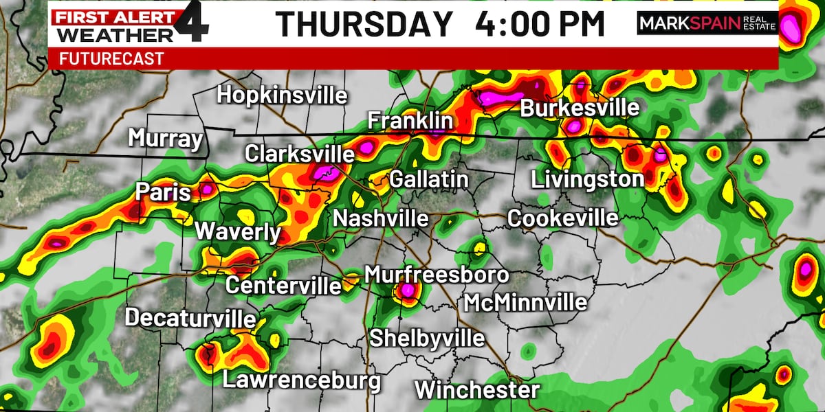 Strong to severe storms possible today