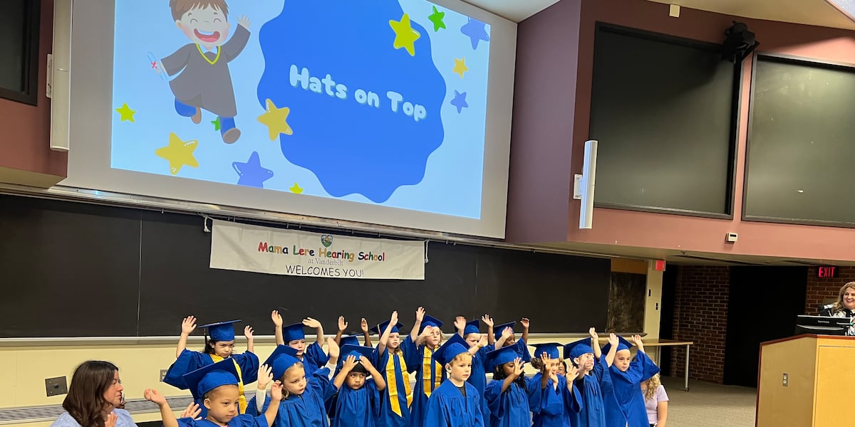 Vanderbilt preschool celebrates graduation for children with hearing loss