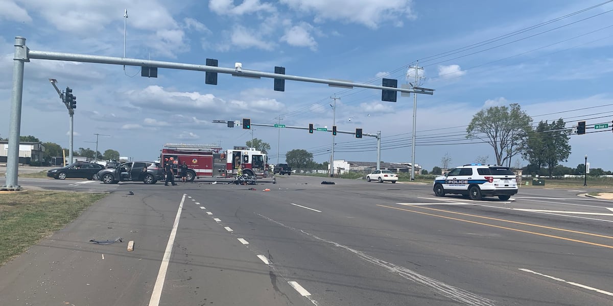 Motorcyclist killed in Murfreesboro crash with SUV - WSMV