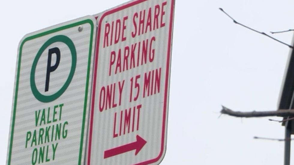Bwi Rideshare Sign Rideshare drivers calling for designated Broadway pick up spot
