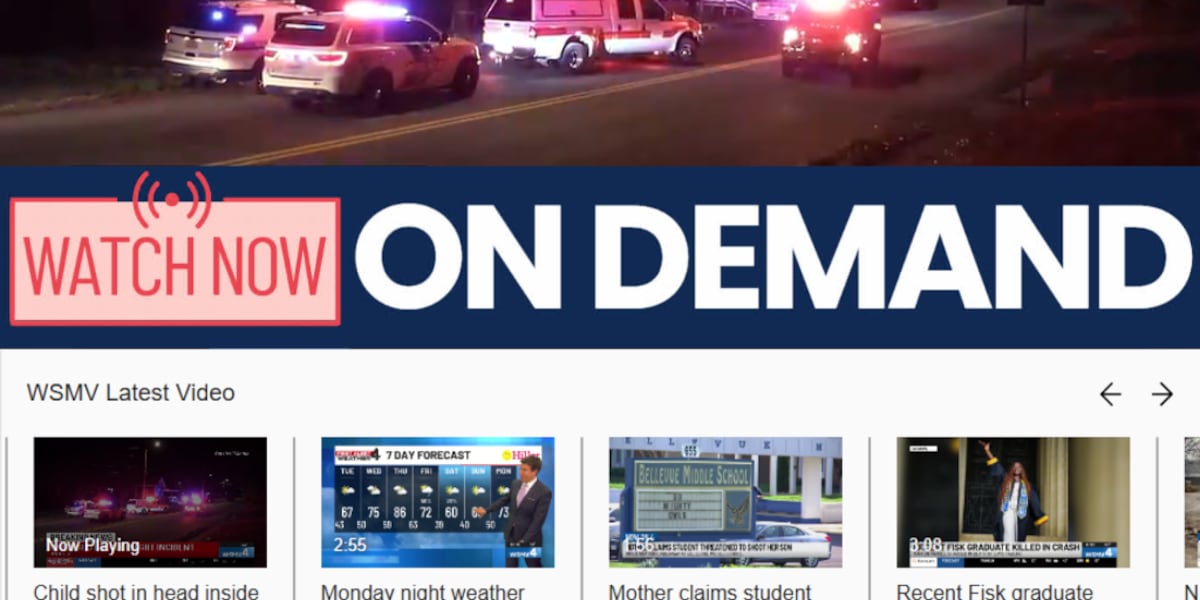 Watch WSMV4 On Demand