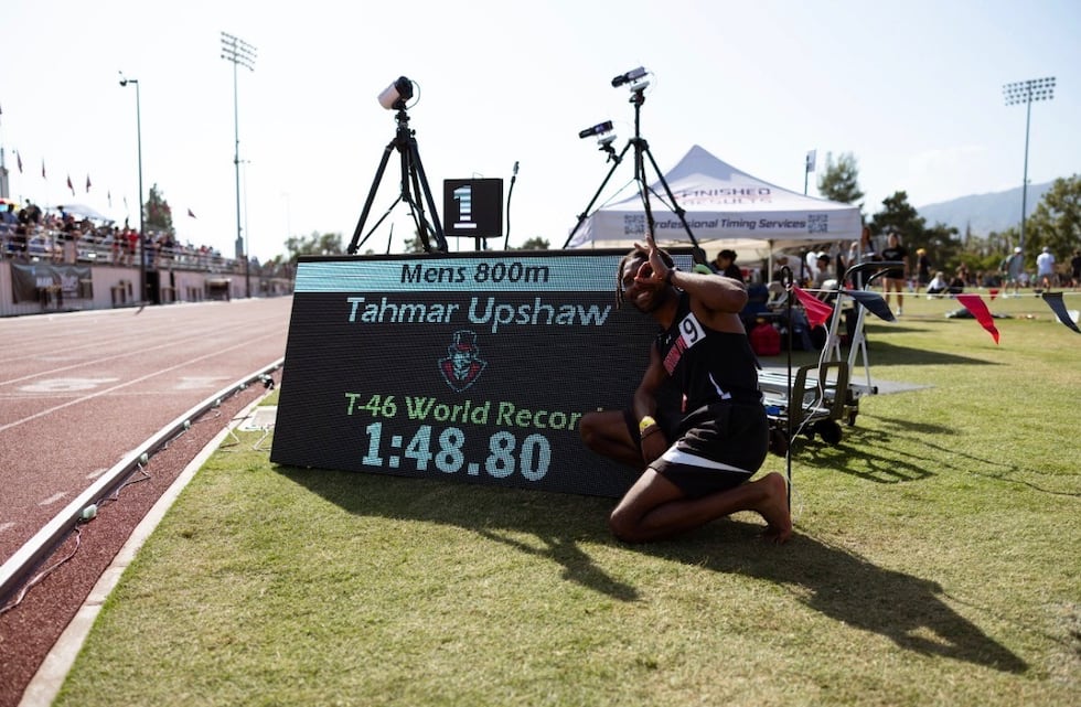 Austin Peay runner with nerve condition sets world record in track event