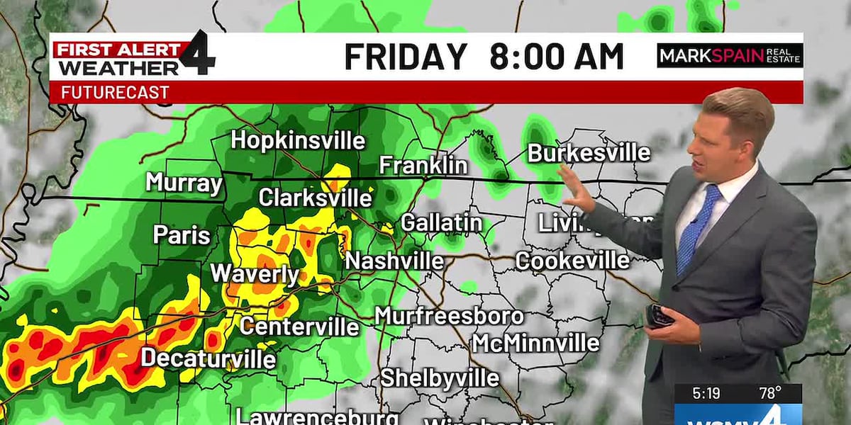 First Alert Weather Day: Strong storm threat today