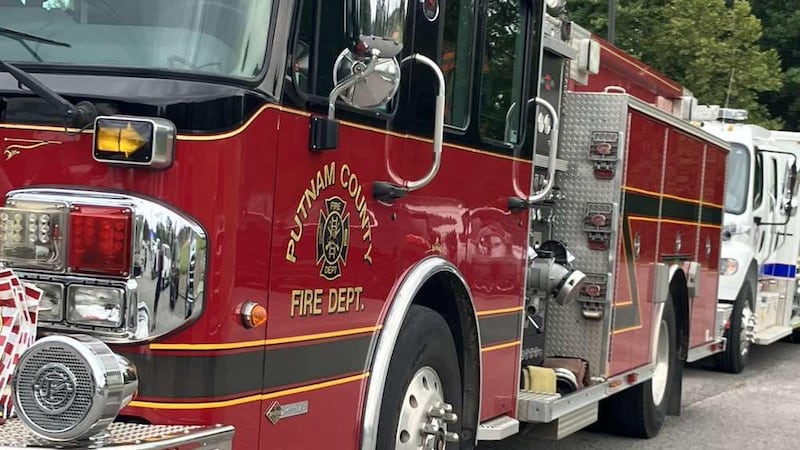 One person was hospitalized and a home sustained “catastrophic damage” after a house fire...