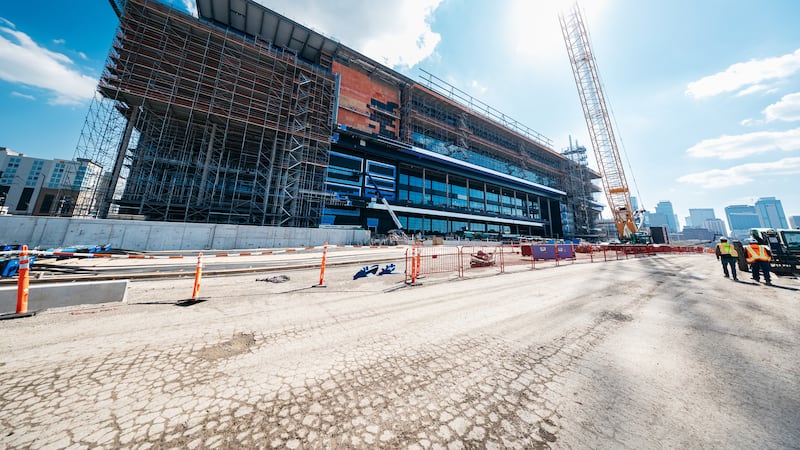 Tennessee Titans say new Nissan Stadium is 75% complete