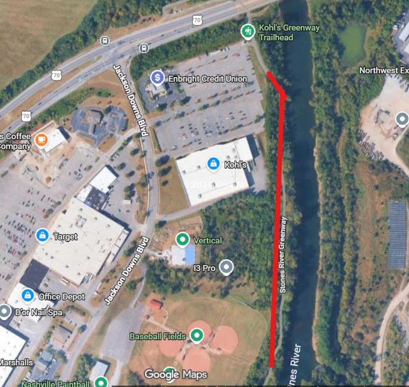Thompson Closure System Eroding embankment forces partial closure of Nashville greenway