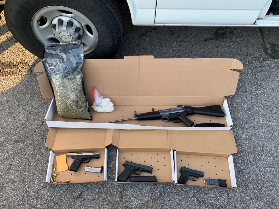 Drugs, guns