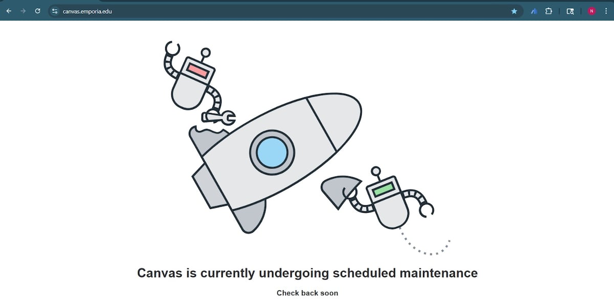 Canvas Ransom Screen Cyber expert warns of phishing surge after Canvas ransomware scare
