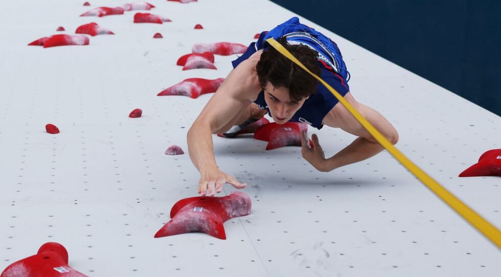American climber Sam Watson smashed the world record he set just two days earlier during the...