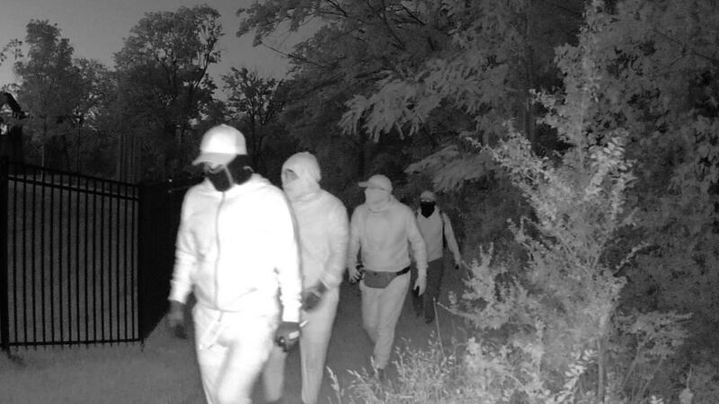 The burglary group is targeting homes near walking trails and wooded areas between the hours...