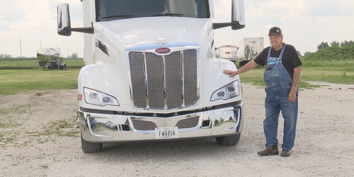 93-year-old man could earn Guinness World Record title for oldest truck driver