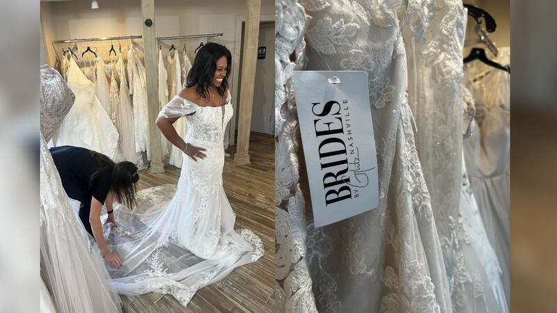 Nashville bridal boutique offering free wedding dresses to military, first responders Nashville bridal boutique offering free wedding dresses to military, first responders