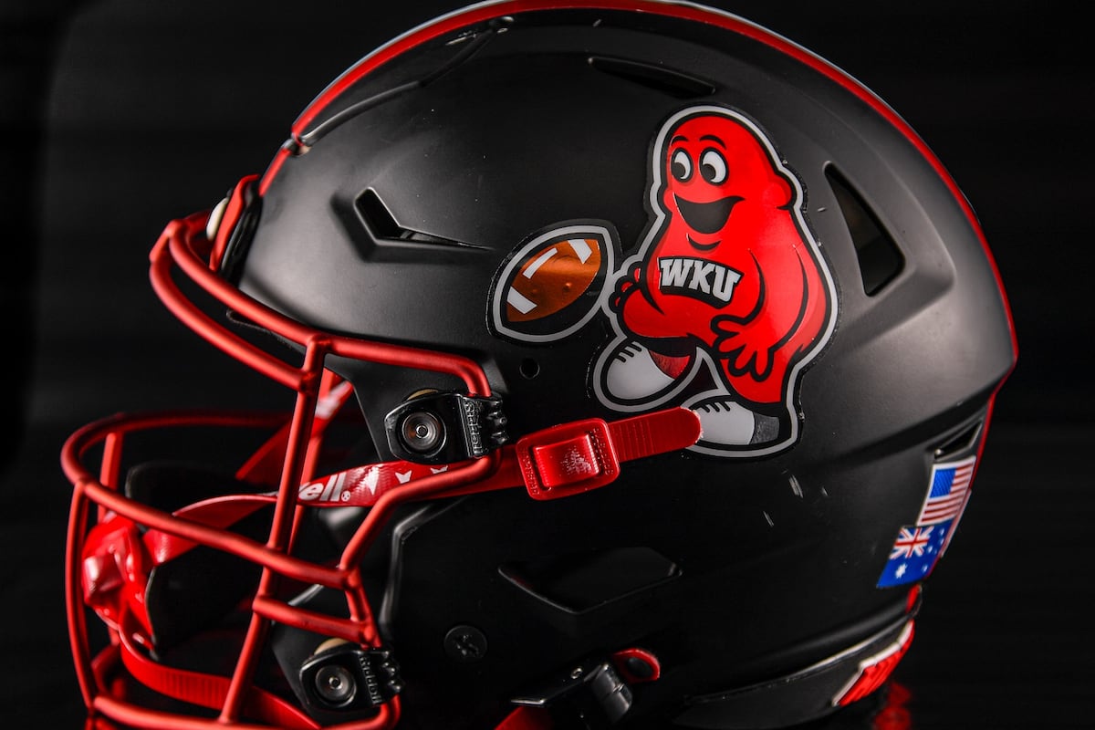 big red one football helmet Norwayne (2011) a shelf Army's Army-Navy Game Uniform Is
