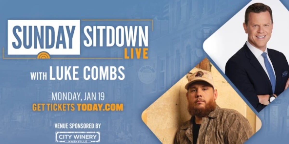 Luke Geist NBC’s Sunday Today host Willie Geist interviews country musician Luke ...