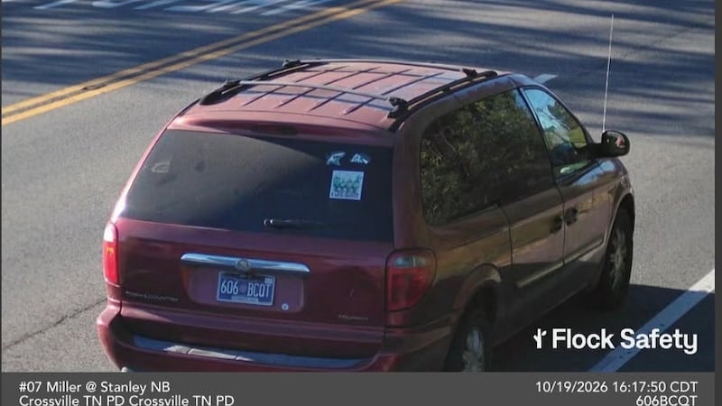 Misty Ware was last known to be traveling with the children in a red Chrysler Town & Country...