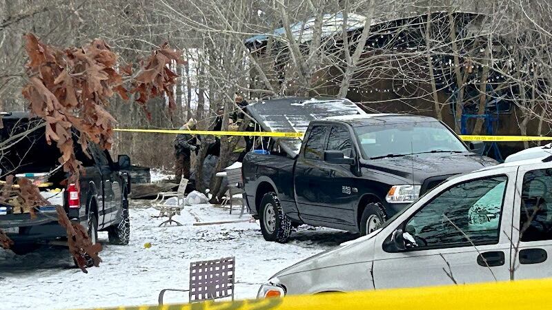 Scene of a deadly house fire on Plateau Road in Crossvile, TN.