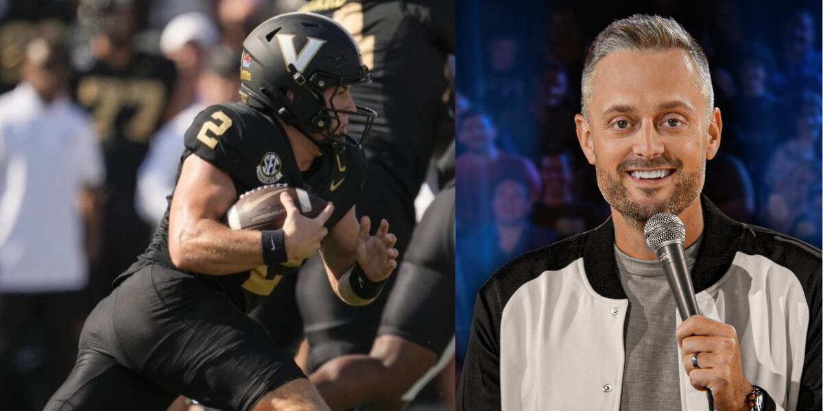 ‘Vanderbilt beat Alabama’ Nate Bargatze shouts out Vanderbilt on