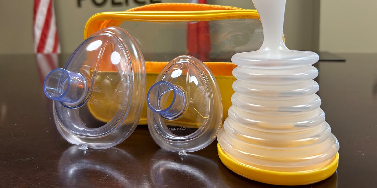 Chocking Devises Franklin police officers equipped with new anti-choking devices