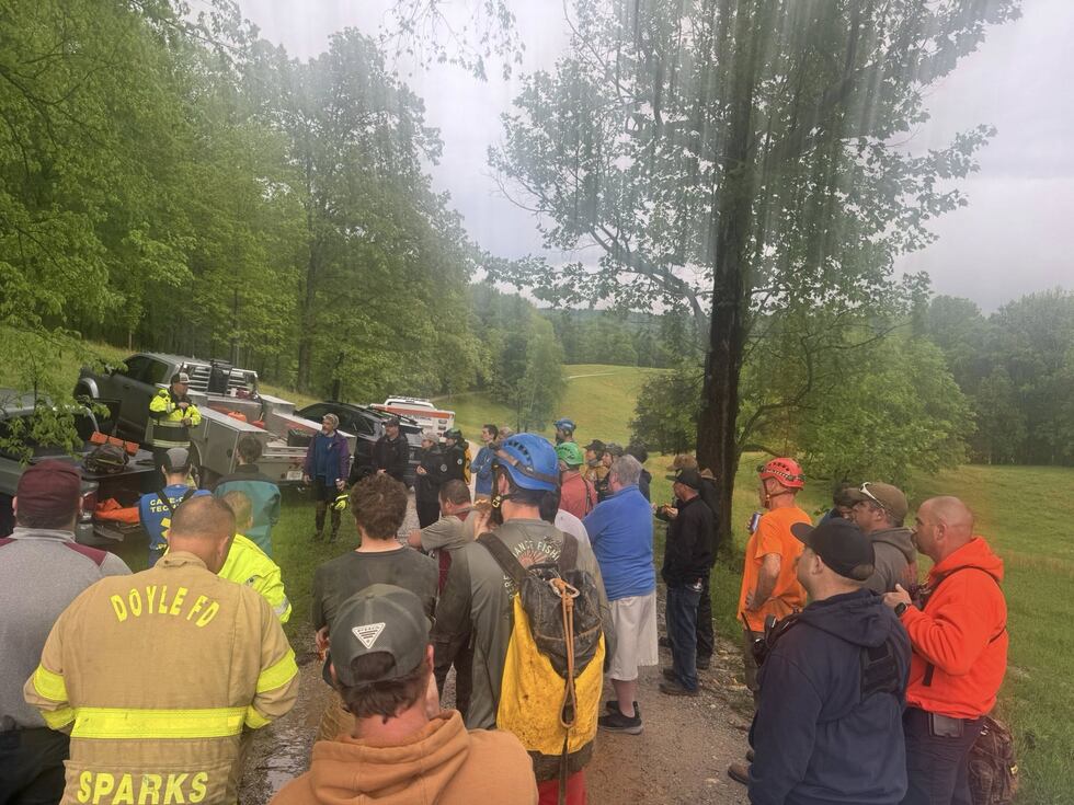 Multiple agencies assisted in a cave rescue on Saturday.