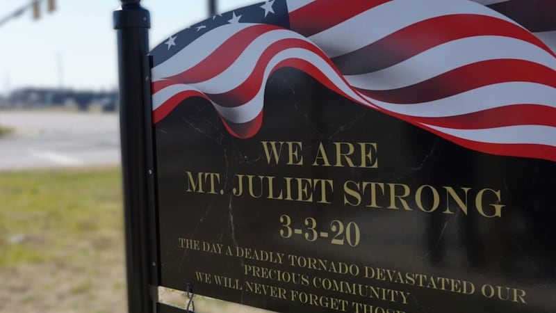 Mt. Juliet honors 2020 tornado victims