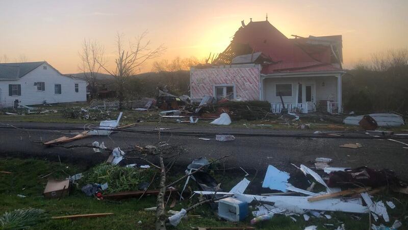More damage in Rutherford County in Readyville