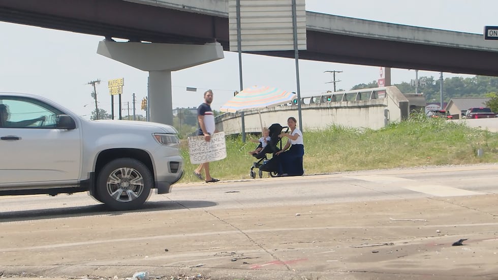 ‘She’s a baby!’ Panhandlers bring small children dangerously close to ...