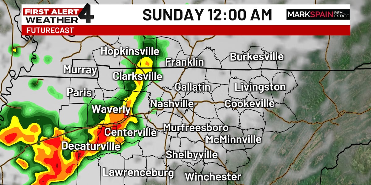 Hot and humid today; Storms return late tonight
