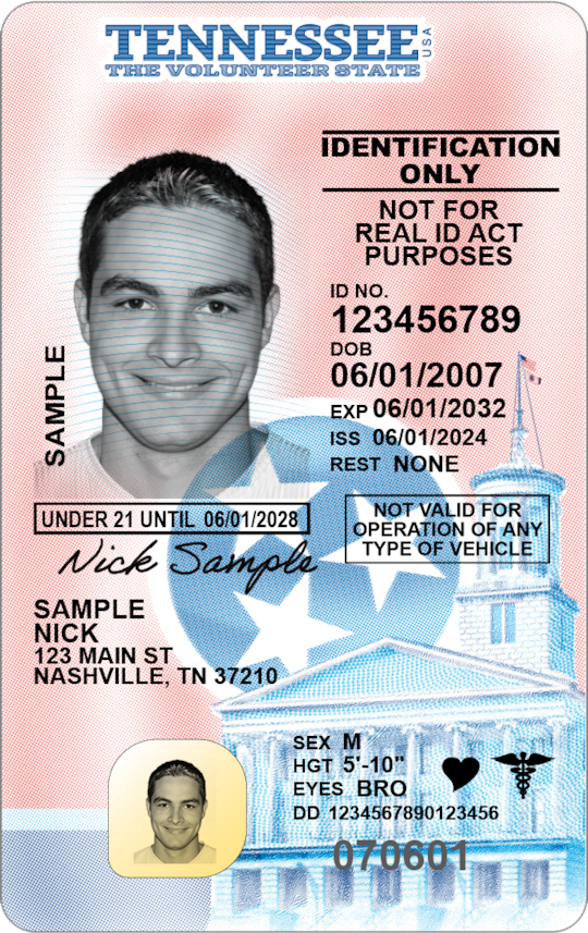 New Tennessee Driver s License ID Cards Unveiled new-tennessee-driver-s-license-id-cards-unveiled