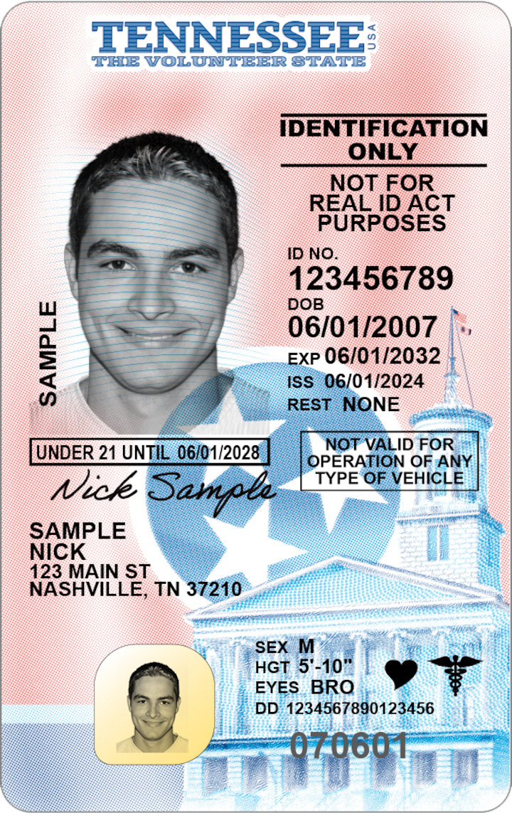 New Tennessee Driver s License ID Cards Unveiled new-tennessee-driver-s-license-id-cards-unveiled