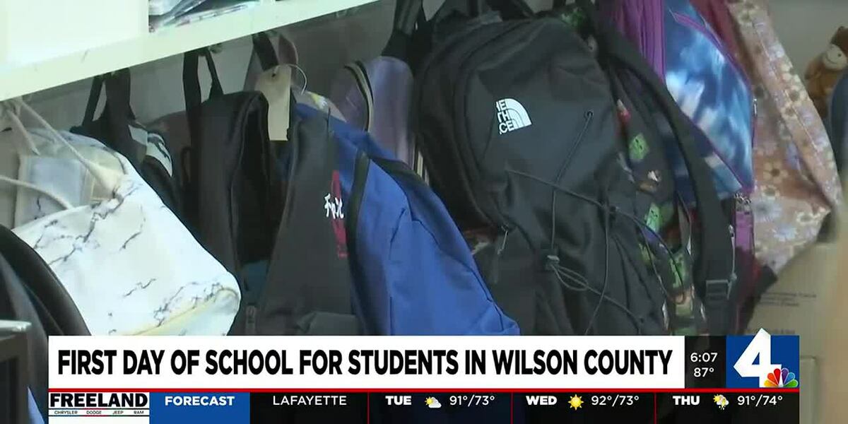 Wilson County Schools open with record enrollment