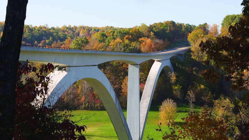 Double Arch Bridge at Natchez Trace
