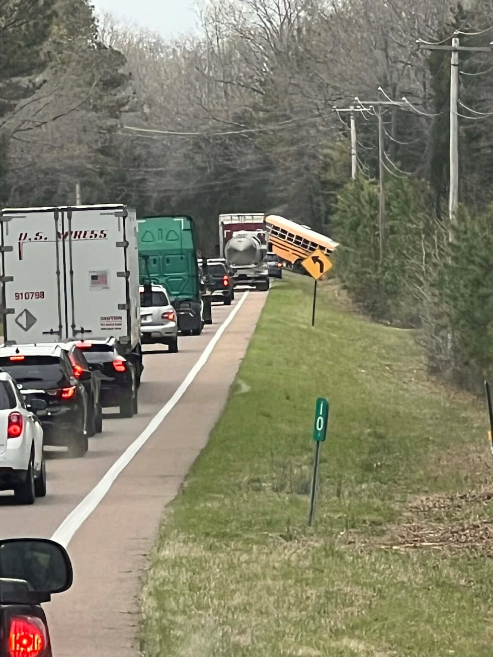 Montgomery County school bus involved in Carroll County crash, sheriff's office confirms...