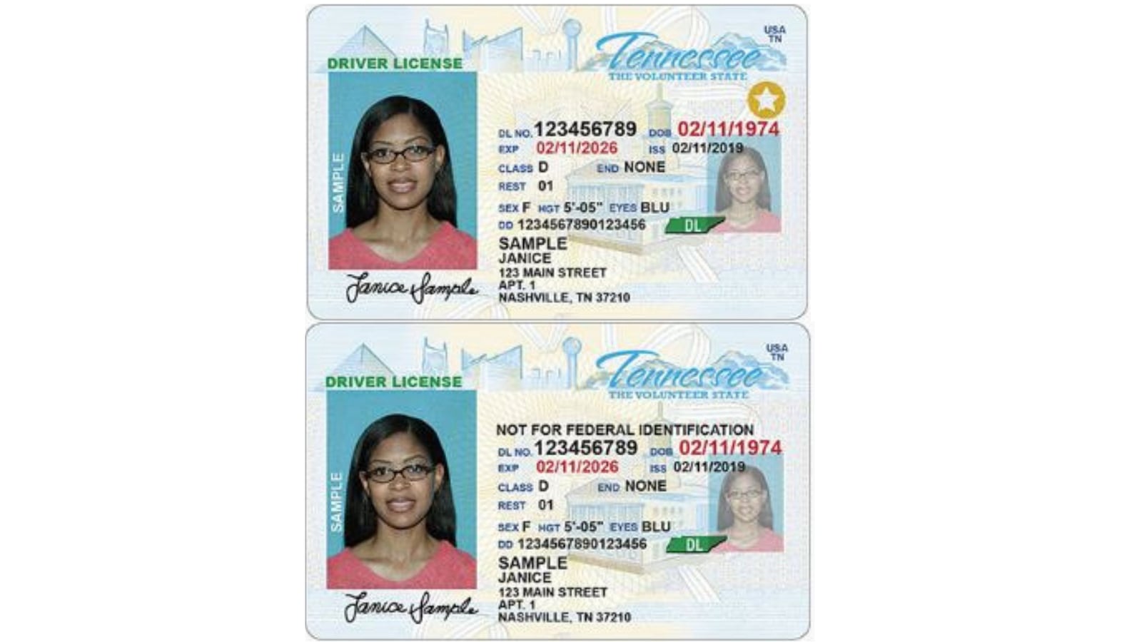Tn License Example Tennessee could implement digital driver’s licenses