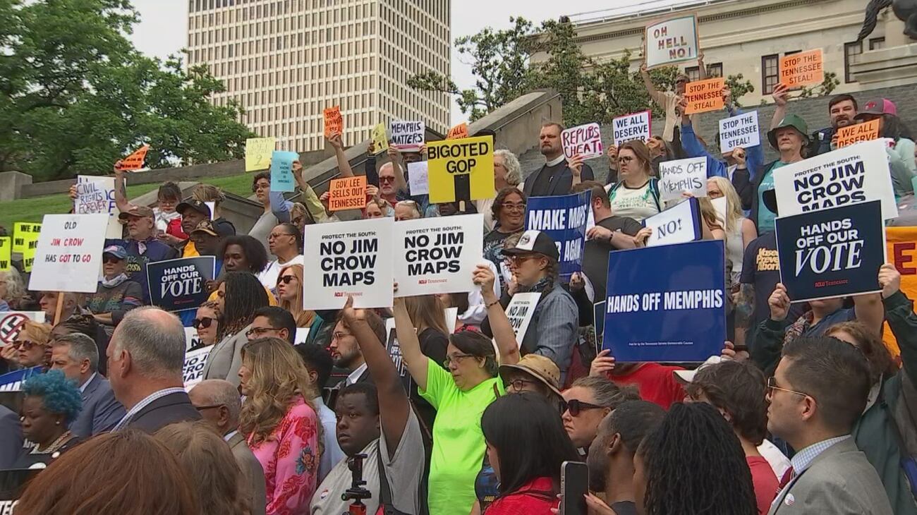 Tn Rights Blog Lawmakers, civil rights activists protest congressional redistricting ...