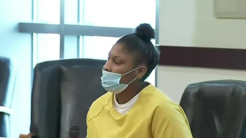 Jayona Brown in court